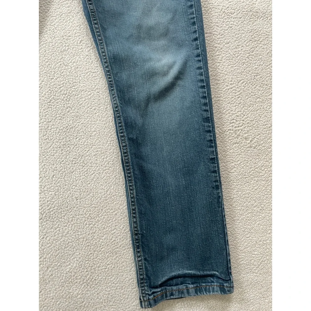 Levis Men 30x30 514 Straight Fit Jeans Blue Medium Wash Stretch Denim 00514-0403